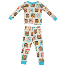 Cocomelon Kids 2-Piece Long Sleeve Toddler Pajama Set Multi-Color - £15.96 GBP