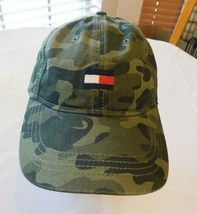 Tommy Hilfiger Men&#39;s hat cap golf casual Green Camo adjustable 6942923 O... - $28.30