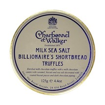 Charbonnel et Walker Sea Salt Billionaire&#39;s Shortbread Truffles 125 g  - £30.01 GBP
