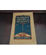 Einstein Theory of Relativity by Garrett P Serviss 1923 FREE SHIPPING - $15.22 CAD