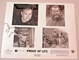 David Caruso Proof of Life movie B&amp;W glossy still Signed Autograph Photo... - £8.49 GBP