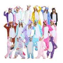 Animal Pajamas Cosplay Party Halloween Costume Bathrobes Sleepwear Unise... - £18.22 GBP+