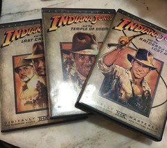 Indiana Jones Trifecta 3 Disc DVD Deal - £11.90 GBP