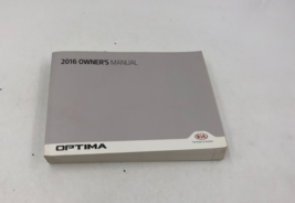 2016 Kia Optima  Owners Manual Handbook OEM J02B03044 - £11.35 GBP