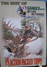 The Best of Gander Mountain&#39;s We Live Outdoors  15 Action Packed Trips Dvd  - £7.84 GBP