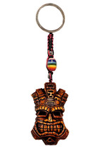 Tiki Mask KC-1111 Zipper Pull Keychain 2.75&quot; H - £13.18 GBP