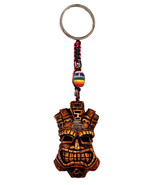 Tiki Mask KC-1111 Zipper Pull Keychain 2.75&quot; H - £13.29 GBP