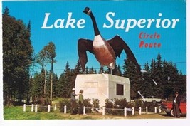 Ontario Postcard Wawa The Famous Goose Algoma Mines - £2.32 GBP