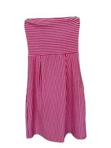 OLD NAVY Summer Dress Hot pink and white striped Size XS - £11.63 GBP