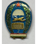 HUNGARY, MASTER, PARACHUTIST, PARA WING, COMMUNIST ERA, 1000 JUMPS, VINTAGE - $838.79 MXN