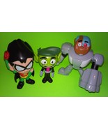 Teen Titans Robin Cyborg Beast Boy McDs  Figure lot - $13.99