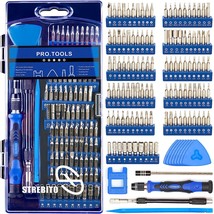 Precision Screwdriver Sets 124 in 1 Magnetic Repair Kit with 110 Bits Electronic - £32.97 GBP