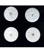 Magnetic Horse Show Number Pins Ballet in White Set of 4 NEW - €21,44 EUR