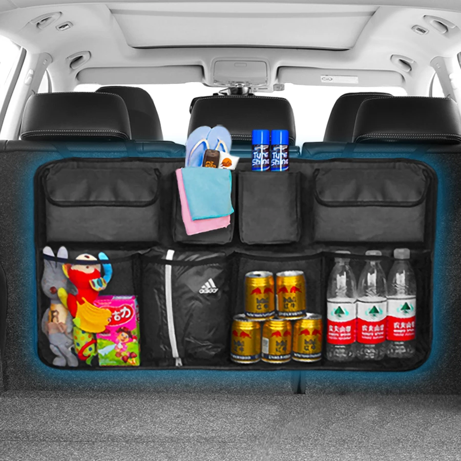 Storage Bag In Car Multi-use Stowing Tidying Bag Automobile Trunk Organizer Car - £22.39 GBP+
