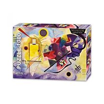 LaModaHome 1000 Piece Yellow - Red - Blue Colorful Collection Jigsaw Puzzle for  - £24.99 GBP
