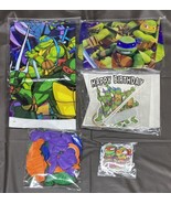 Teenage Mutant Ninja Turtles Decorations Happy Birthday Party Pack - £1.88 GBP