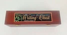 AM The Traveller&#39;s  Writing Chest + Calligraphy Tools  Wood Box, Ink - £69.65 GBP