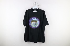 Vtg Y2K 2000 The Millennium Mens Large Faded Spell Out Short Sleeve T-Shirt USA - £30.92 GBP