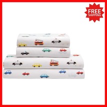 Kids Super-Soft Microfiber Twin Sheet Set with Cars Print - Ultimate Com... - $38.60
