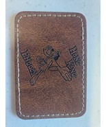 Hong Kong Phooey Logo Laser Engraved Leather Patch - $2.00