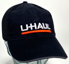 UHAUL Hat-Mesh-Black-3D Embroidered Logo-Hook &amp; Loop-W.L. Brown-Baseball... - $14.03