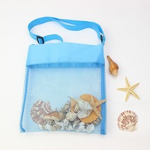 Zed sea shell bags custom kids beach bag mesh beach bag sand toy collector bag seashell thumb200