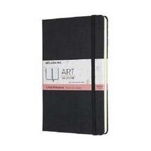 Moleskine Art Logbook Notebook, Large, Black (5 X 8.25) Hardcover - $21.77