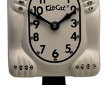 Limited Edition Rainbow Kit-Cat Klock Swarovski Crystals Jeweled Clock - $135.95