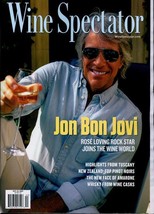 Wine Spectator Jon Bon Jovi Rose Tuscany Pinot Noirs Amarone October 31, 2021 - £14.91 GBP