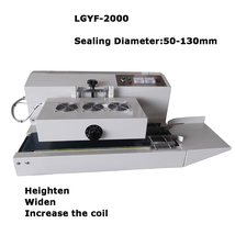 Automatic  Continuous Induction Sealer Bottle Cap 50-130mm Sealing Machine  - £997.61 GBP