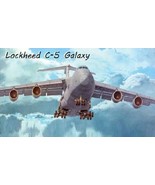 Lockheed C-5 Galaxy - Fridge Magnet - £14.11 GBP