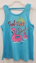 Wonder Nation Girls Swing Pool Party Squad Flamingo Tank Top, Blue Size ... - £12.52 GBP