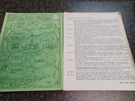 Vintage Cuba NY New York Sesqui-Centennial 1822 To 1972  Book &amp; Walking Tour - £15.56 GBP