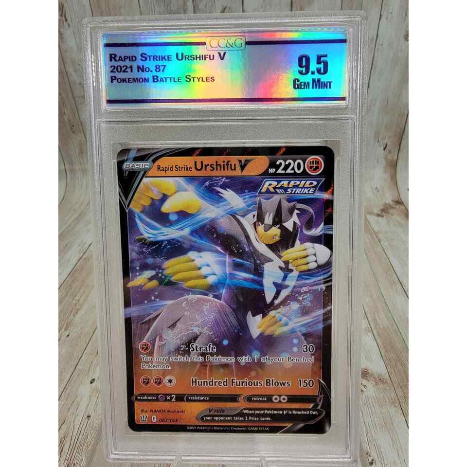 Pokémon TCG Rapid Strike Urshifu V Battle Styles Set 87/163-Gem Mint CCG... - $24.47