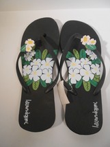 Honolulu Hawaii Island Girl Flip Flops Size 9 - £8.93 GBP