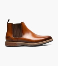 Stacy Adams Platt Plain Toe Chelsea Boot Light Weight Cognac 25755-221 image 3