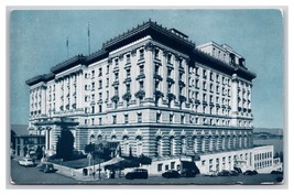 Fairmont Hotel San Francisco California CA UNP Chrome Postcard Y18 - £3.02 GBP