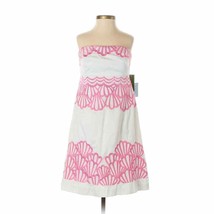 Lilly Pulitzer Why The Shell Not Bowen Sleeveless A-Line Dress sz 6 NWT - £66.08 GBP