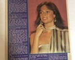 Jacqueline Bisset vintage One Page Article One Minute Interview AR1 - $5.93