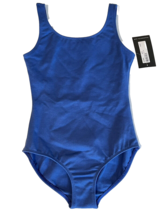 Bloch CL5405 Child Wide Strap Tank Leotard, Royal Blue, Child&#39;s Size 8/1... - €12,20 EUR