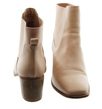 Amazon Essentials Women&#39;s Square Block-Heel Chelsea Boot Size 9.5 Tan - £19.38 GBP