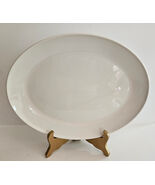 STEELITE International White Oval Platter Plate Coupe Dish - $8.00