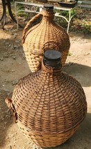 Wine Demi John Carboy Wicker Jug Bottle Beer Cleveland Area Pick Up No Shipping - $422.75