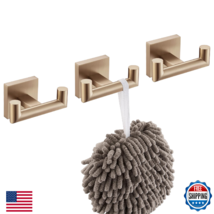 KOKOSIRI Robe Hooks Bath Towel Hooks Bathroom Hardware Double Coat Hooks... - $70.78