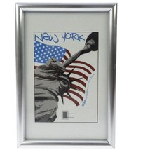 Dorr 12x8 New York Photo Frame - Silver  - £17.30 GBP