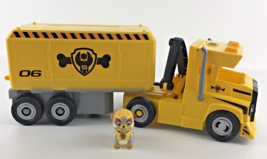 Paw Patrol Big Truck Pups Rubble Figure X-Treme Transforming Truck Lights Sounds - $40.35