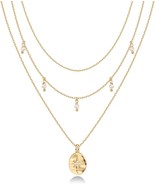 Gold Plated Layering Necklace - £26.93 GBP