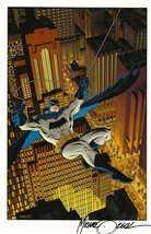 Mike Zeck SIGNED DC Comics / Batman Art Print ~ Ten Nights of the Beast - $34.64