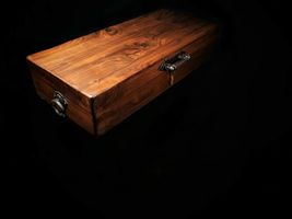 Brizard Mac Daddy Humidor Made in USA Measures 26.5 " L X 11.5" X 5.5"  NIB image 9