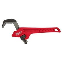 Milwaukee Tool 48-22-7171 10 In L 2 5/8 In Cap. Cast Iron Hex Pipe Wrench - £66.49 GBP